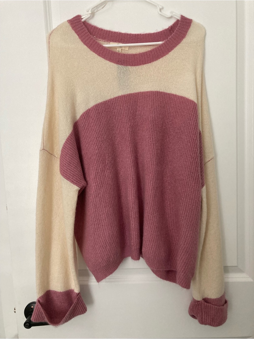 Easel Color Block Sweater